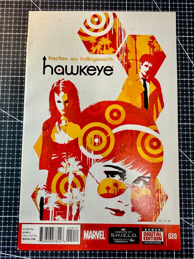 Lote 4 cómics USA Hawkeye | Etapa Fraction / Aja