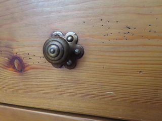 2 mesillas rústicas madera maciza