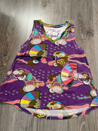 Camiseta tirantes Desigual T.9/10