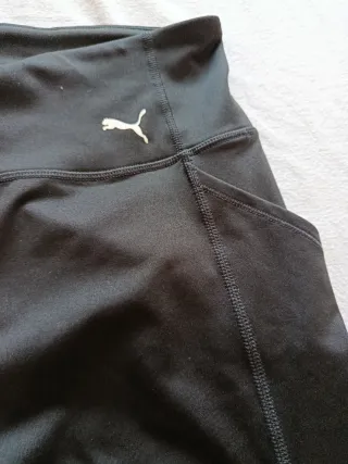 Leggings deportivos Puma negros. Talla L