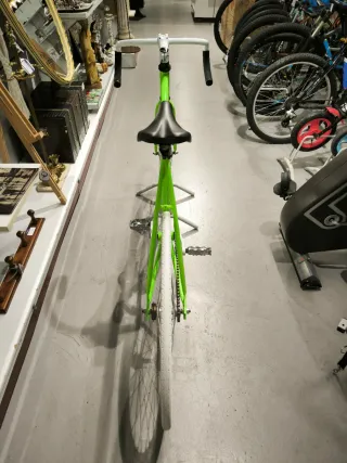 Bicicleta tipo Fixed color Verde