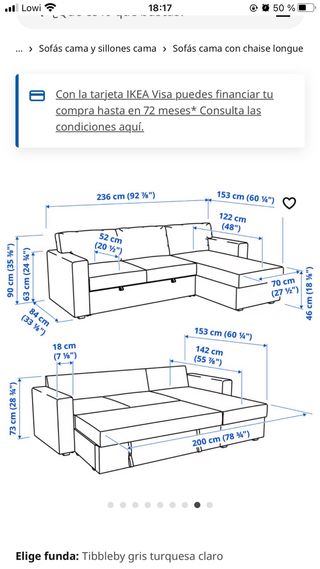 Sofá Cama en poli piel color beige con chezlong.
