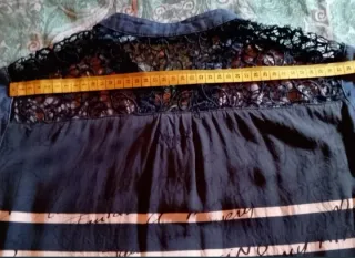 Blusita Desigual Talla S Rayas Flores