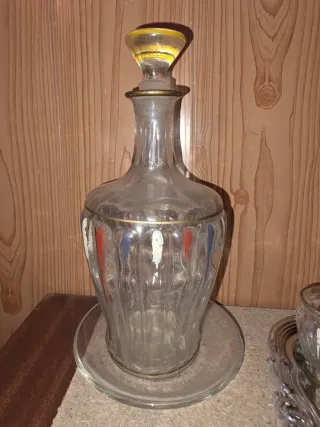 Juego Cristalería Antigua entre años 1940 y 1970