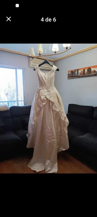 Vestido Pronovias Blanco Talla S