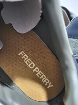 Fred Perry B4 Suede Talla 46 Verde