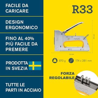 Graffatrice Rapid R33