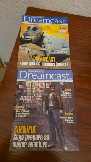 Revistas Sega Dreamcast + VHS