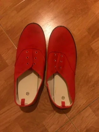 Zapatos rojos talla 42