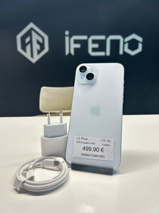 iPhone 15 Plus Azul 128GB – Garantía 2 Años