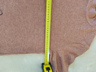 Vestido marrón con mangas