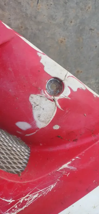 Carenado Yamaha TZR 50 Rojo y Blanco