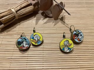 Pendientes Corcho Personajes Comic