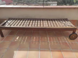 Regalo Tumbona de madera terraza y Macetero palets