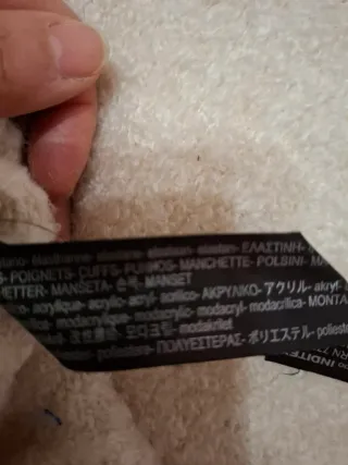 Maglione Zara oversize beige taglia unica