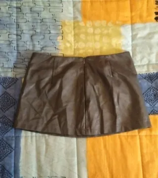 Minifalda polipiel