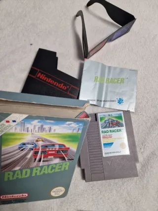 Rad Racer Nintendo NES (Español)