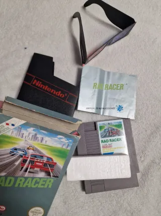 Rad Racer Nintendo NES (Español)