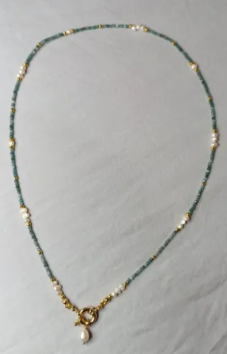 Collana Apatite e Perle