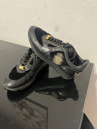 Zapatillas Billionaire Piel y Terciopelo