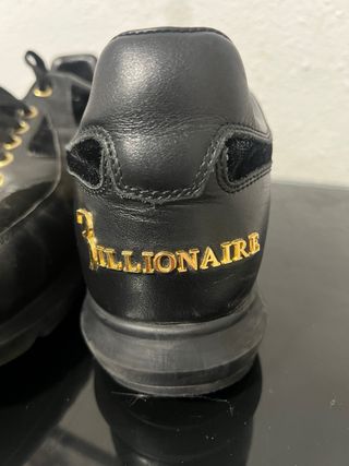 Zapatillas Billionaire Piel y Terciopelo