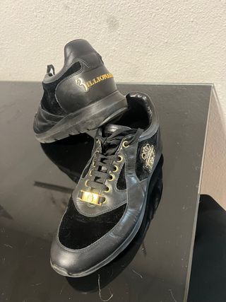 Zapatillas Billionaire Piel y Terciopelo