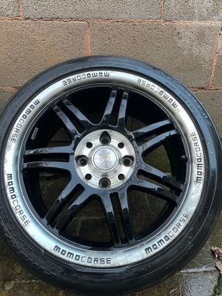 Llantas Momo Corse Negras 4x108