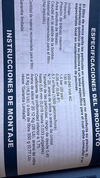 Piscina desmontable Intex tubular