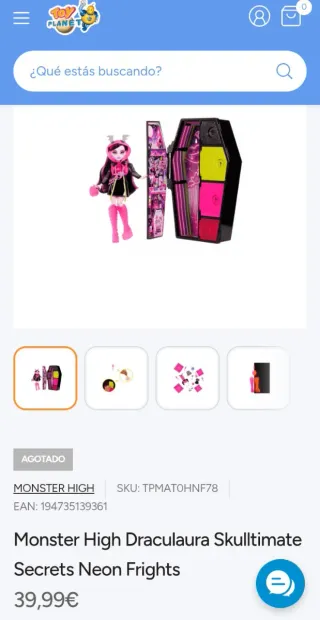 Monster High Neon Frights Draculaura