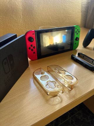 NINTENDO SWITCH + ACCESORIOS!!!