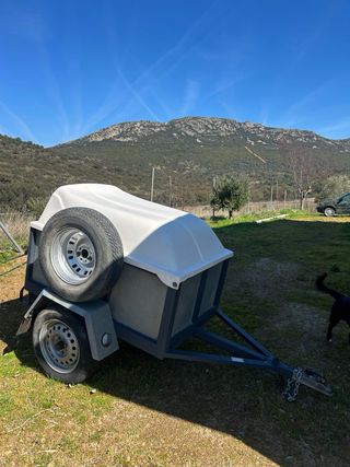 Remolque para perros y carga
