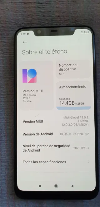XIAOMI REDMI MI 8-128GB+6GB LIBRE