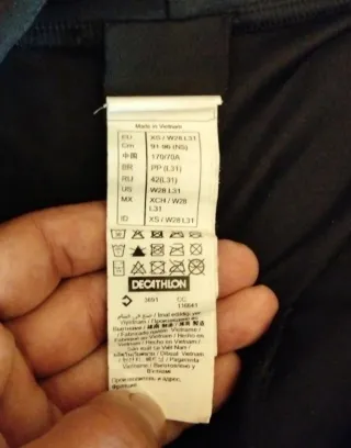 Mallas deportivas Kalenji mujer negras