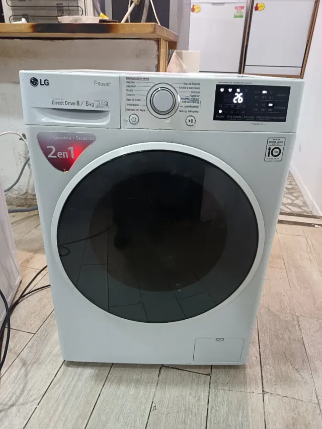 LAVASECADORA LG INVERTER 8KG A+++