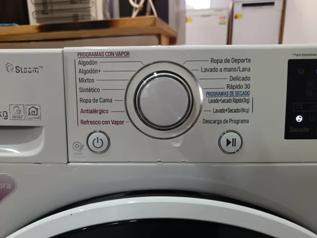 LAVASECADORA LG INVERTER 8KG A+++