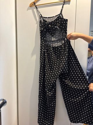 Mono SHEIN lunares negro talla M