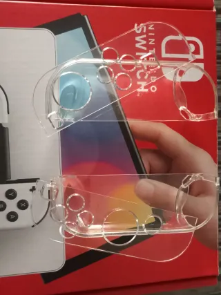 Protectores transparentes Joy-Con Nintendo Switch