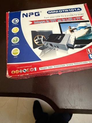 Receptor digital terrestre TDT NPG MINI DTR101A