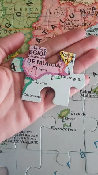 Puzzle Mapa España Infantil Clementoni