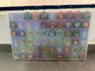COLECCIÓN POKEMON KRAKS Y ESTUCHE - CASI COMPLETA