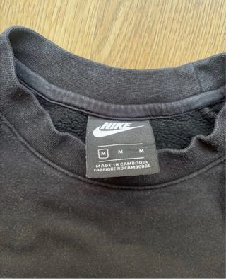 Sudadera Nike Air Negra Talla M
