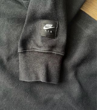 Sudadera Nike Air Negra Talla M