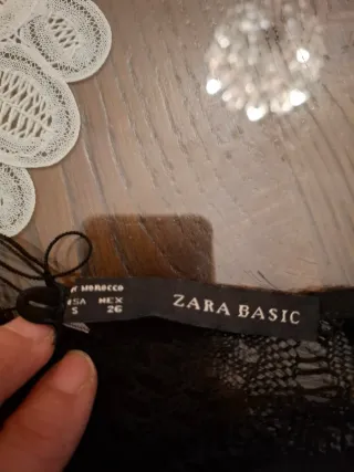 Tutina pantaloncino Zara nera