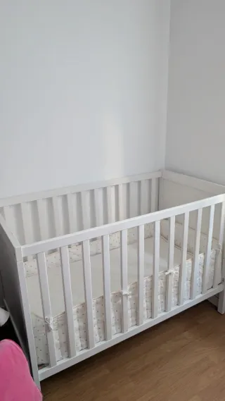 Cuna Ikea Sundvik Blanca