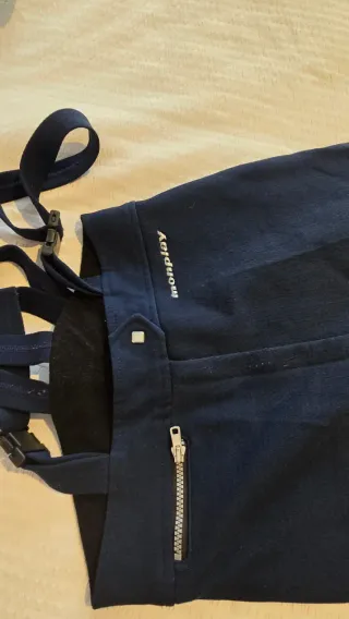 Pantalón de esquí mujer con tirantes