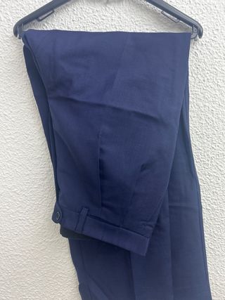 Pantalón de vestir azul