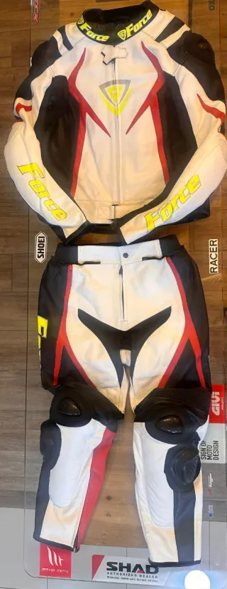 Mono de Moto de piel Force Talla L (CON TARA)