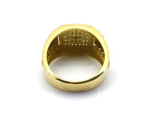 E1801690-6 Anillo Oro 18k con Circonitas
