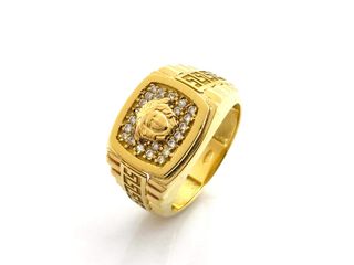 E1801690-6 Anillo Oro 18k con Circonitas