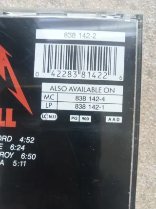 Metallica - Kill 'Em All CD 1983